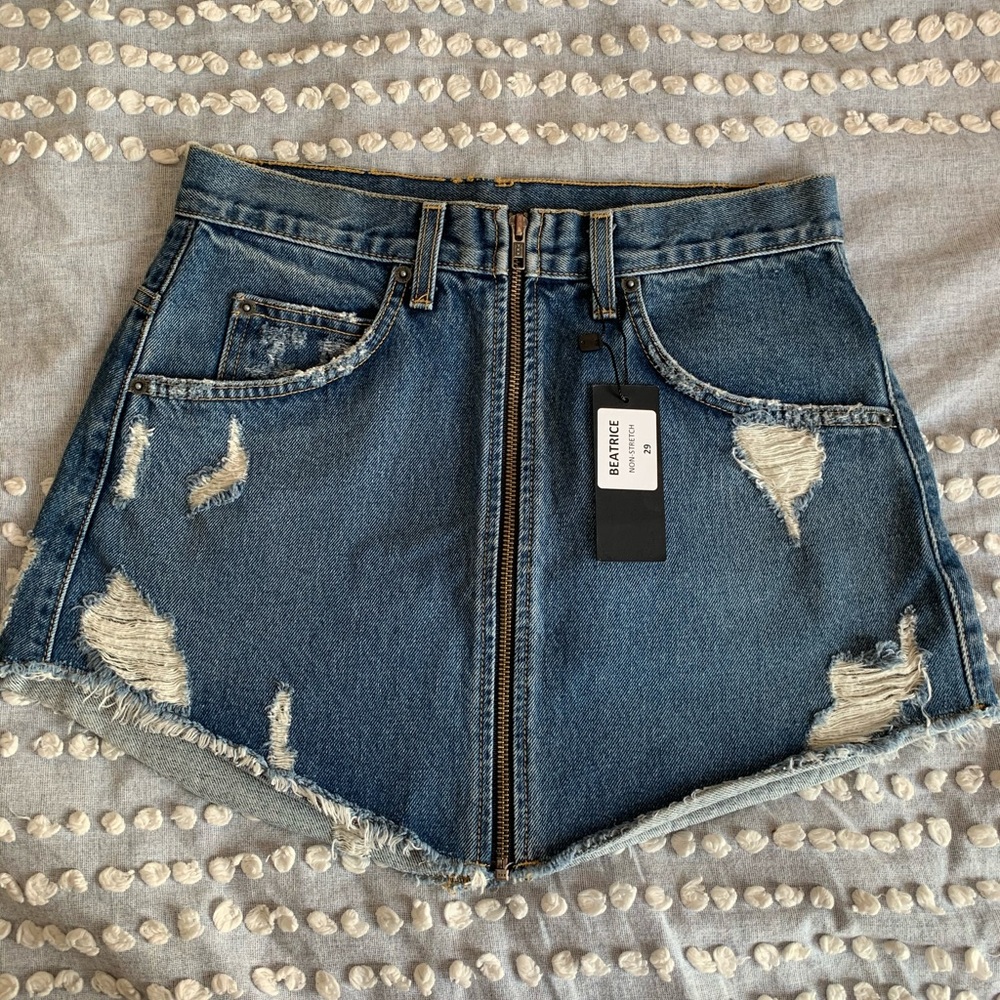 Carmar Beatrice Denim Skirt
